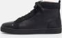 Christian Louboutin Pre-owned Leather sneakers Black Heren - Thumbnail 2