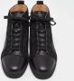 Christian Louboutin Pre-owned Leather sneakers Black Heren - Thumbnail 3