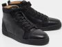 Christian Louboutin Pre-owned Leather sneakers Black Heren - Thumbnail 4