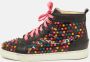 Christian Louboutin Pre-owned Leather sneakers Black Heren - Thumbnail 2