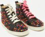 Christian Louboutin Pre-owned Leather sneakers Black Heren - Thumbnail 4