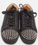 Christian Louboutin Pre-owned Leather sneakers Black Heren - Thumbnail 2