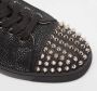 Christian Louboutin Pre-owned Leather sneakers Black Heren - Thumbnail 7