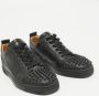 Christian Louboutin Pre-owned Leather sneakers Black Heren - Thumbnail 3