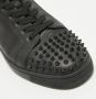 Christian Louboutin Pre-owned Leather sneakers Black Heren - Thumbnail 7