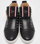 Christian Louboutin Pre-owned Leather sneakers Black Heren - Thumbnail 2