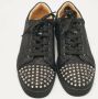 Christian Louboutin Pre-owned Leather sneakers Black Heren - Thumbnail 2