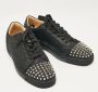 Christian Louboutin Pre-owned Leather sneakers Black Heren - Thumbnail 3