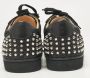 Christian Louboutin Pre-owned Leather sneakers Black Heren - Thumbnail 4