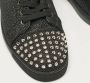 Christian Louboutin Pre-owned Leather sneakers Black Heren - Thumbnail 6