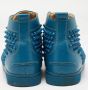 Christian Louboutin Pre-owned Leather sneakers Blue Heren - Thumbnail 5