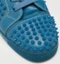 Christian Louboutin Pre-owned Leather sneakers Blue Heren - Thumbnail 7