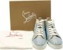 Christian Louboutin Pre-owned Leather sneakers Blue Heren - Thumbnail 8