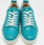 Christian Louboutin Pre-owned Leather sneakers Blue Heren - Thumbnail 3