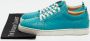 Christian Louboutin Pre-owned Leather sneakers Blue Heren - Thumbnail 9