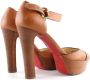 Christian Louboutin Pre-owned Leather sneakers Brown Dames - Thumbnail 3