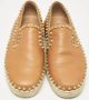 Christian Louboutin Pre-owned Leather sneakers Brown Heren - Thumbnail 3