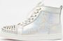 Christian Louboutin Pre-owned Leather sneakers Gray Dames - Thumbnail 2