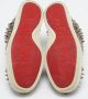 Christian Louboutin Pre-owned Leather sneakers Gray Dames - Thumbnail 6