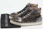 Christian Louboutin Pre-owned Leather sneakers Gray Dames - Thumbnail 9