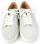 Christian Louboutin Pre-owned Leather sneakers Gray Dames - Thumbnail 4