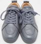 Christian Louboutin Pre-owned Leather sneakers Gray Heren - Thumbnail 3