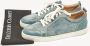 Christian Louboutin Pre-owned Leather sneakers Gray Heren - Thumbnail 7