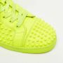 Christian Louboutin Pre-owned Leather sneakers Green Heren - Thumbnail 5