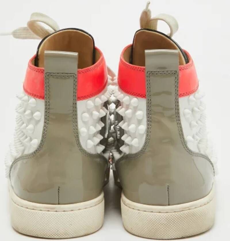 Christian Louboutin Pre-owned Leather sneakers Multicolor Dames