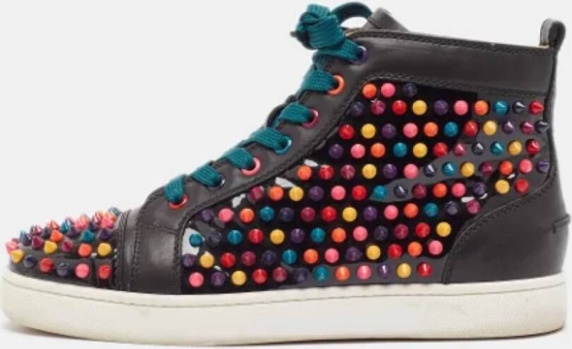 Christian Louboutin Pre-owned Leather sneakers Multicolor Dames