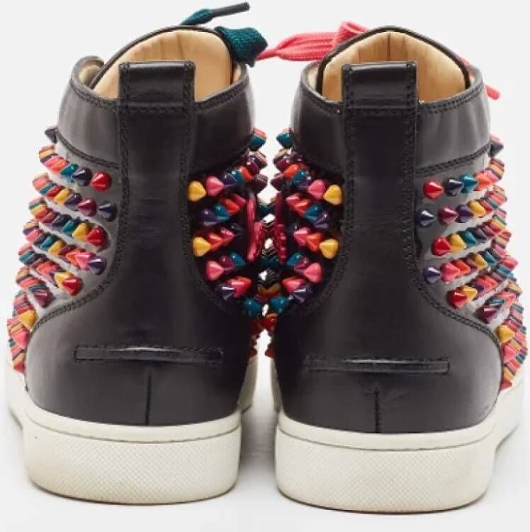 Christian Louboutin Pre-owned Leather sneakers Multicolor Dames