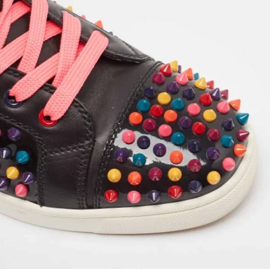 Christian Louboutin Pre-owned Leather sneakers Multicolor Dames