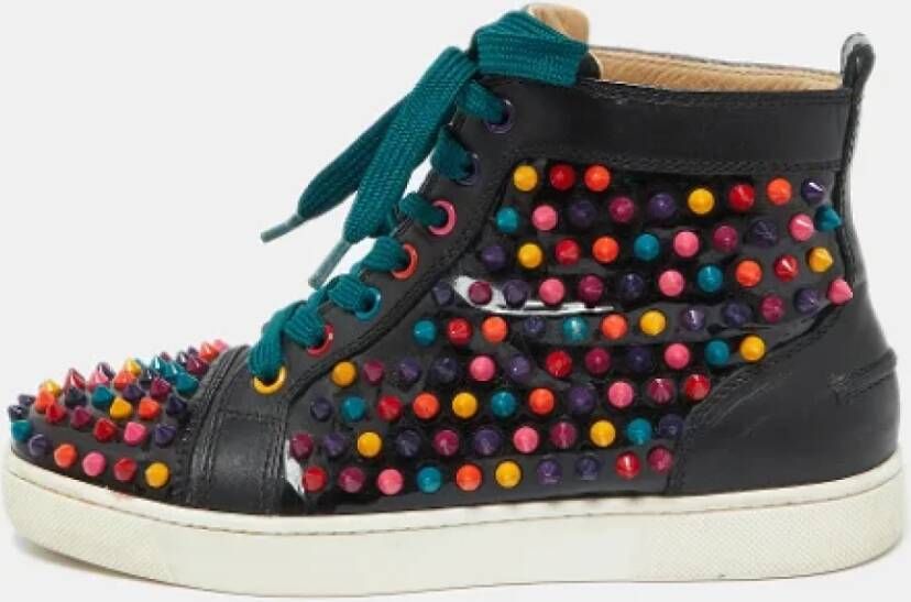 Christian Louboutin Pre-owned Leather sneakers Multicolor Dames