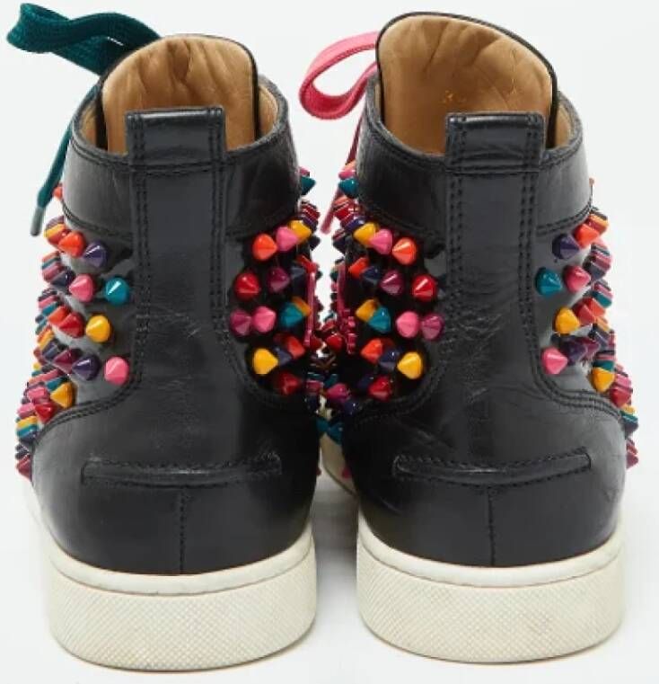 Christian Louboutin Pre-owned Leather sneakers Multicolor Dames