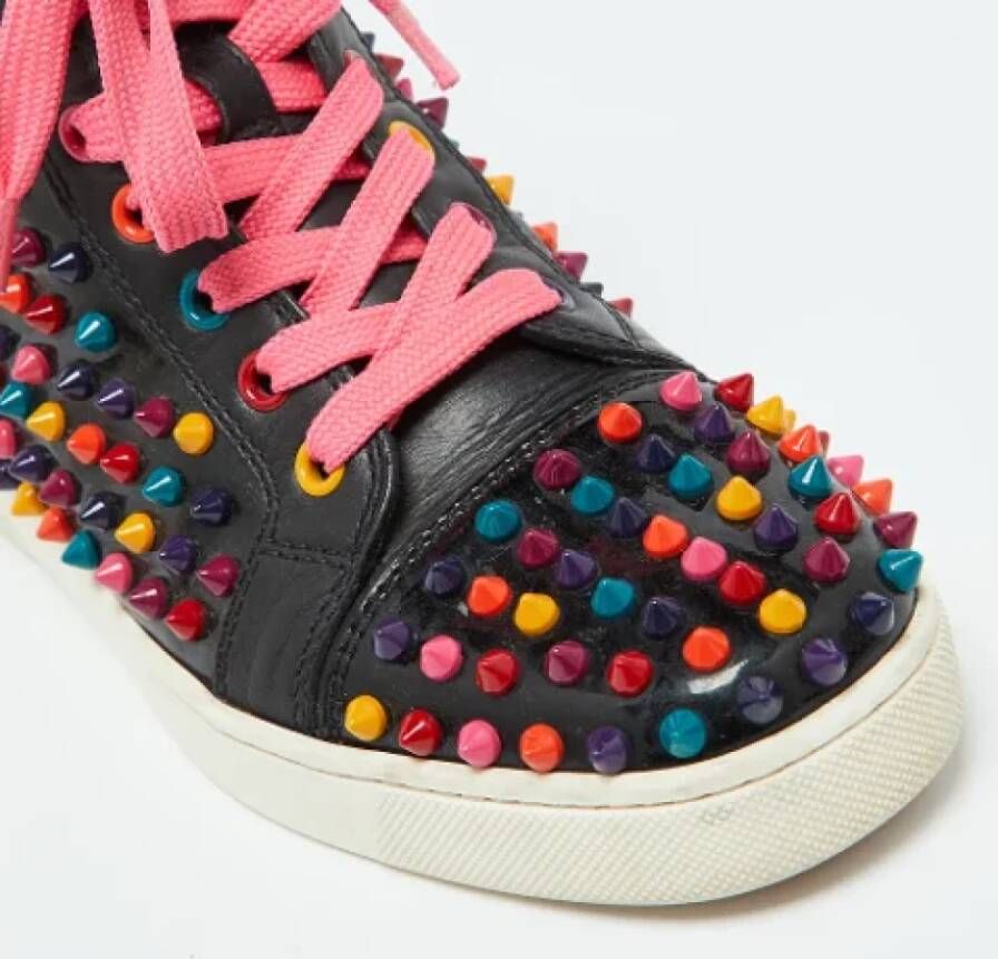 Christian Louboutin Pre-owned Leather sneakers Multicolor Dames