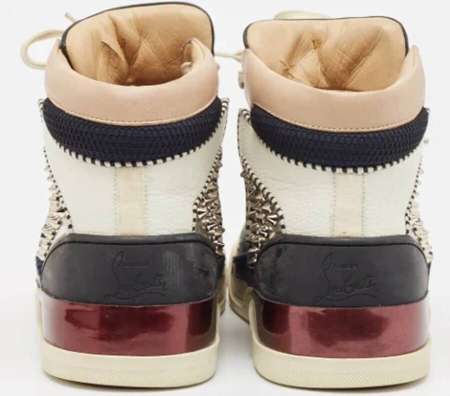 Christian Louboutin Pre-owned Leather sneakers Multicolor Dames