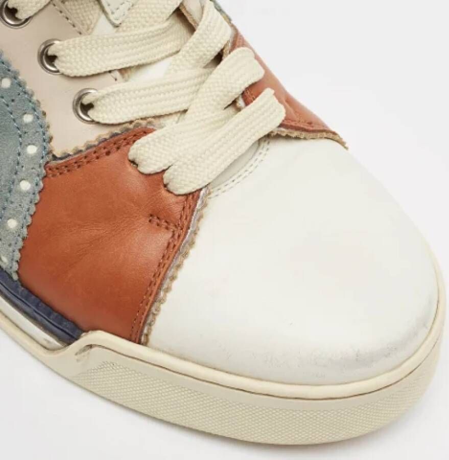 Christian Louboutin Pre-owned Leather sneakers Multicolor Dames