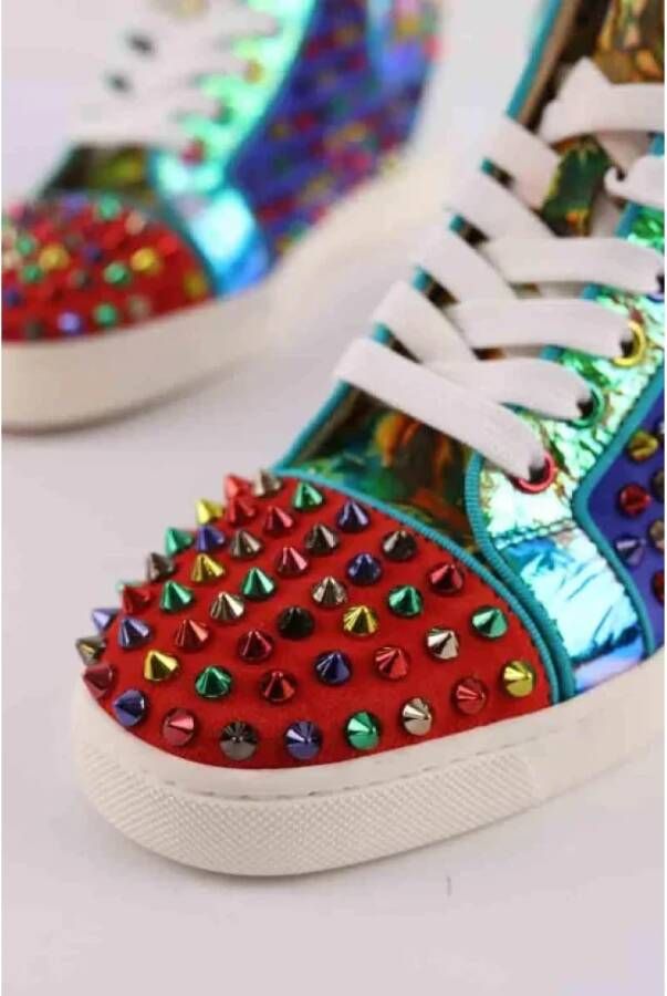 Christian Louboutin Pre-owned Leather sneakers Multicolor Dames