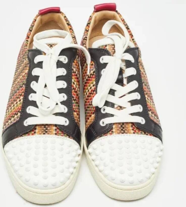 Christian Louboutin Pre-owned Leather sneakers Multicolor Heren