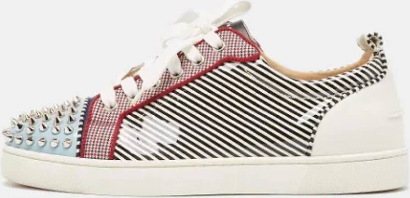 Christian Louboutin Pre-owned Leather sneakers Multicolor Heren