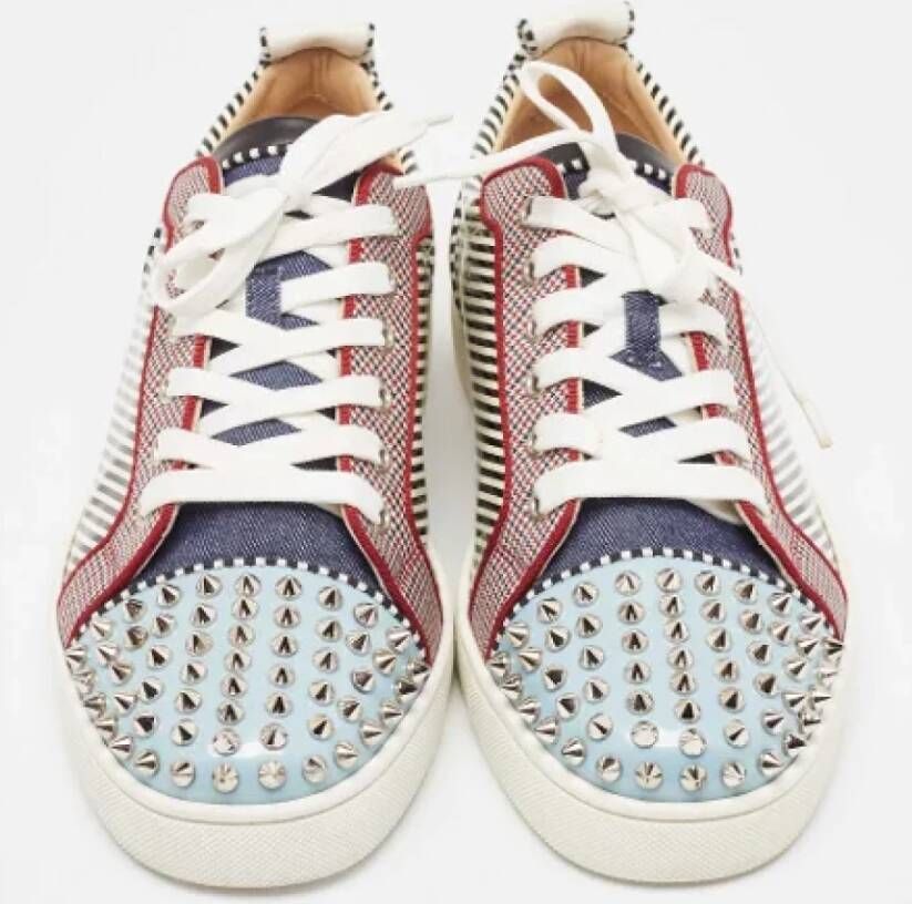 Christian Louboutin Pre-owned Leather sneakers Multicolor Heren