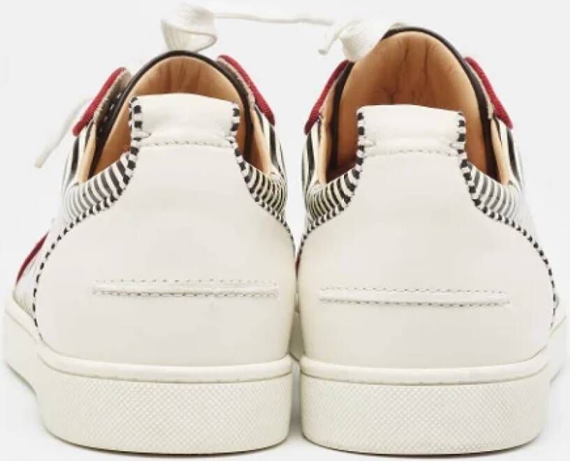 Christian Louboutin Pre-owned Leather sneakers Multicolor Heren