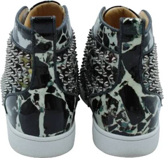 Christian Louboutin Pre-owned Leather sneakers Multicolor Heren