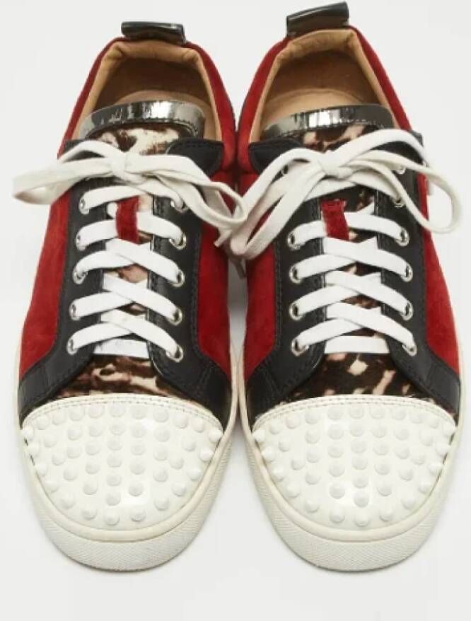 Christian Louboutin Pre-owned Leather sneakers Multicolor Heren