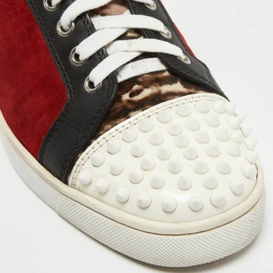 Christian Louboutin Pre-owned Leather sneakers Multicolor Heren