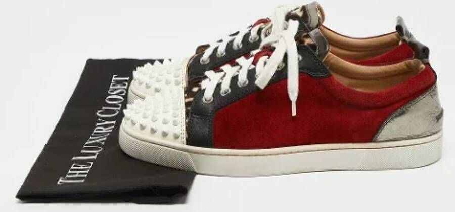 Christian Louboutin Pre-owned Leather sneakers Multicolor Heren