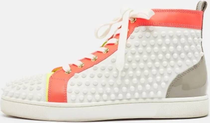 Christian Louboutin Pre-owned Leather sneakers Multicolor Heren