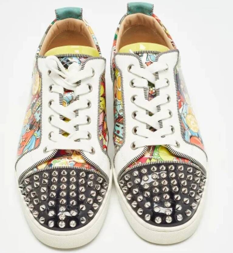 Christian Louboutin Pre-owned Leather sneakers Multicolor Heren