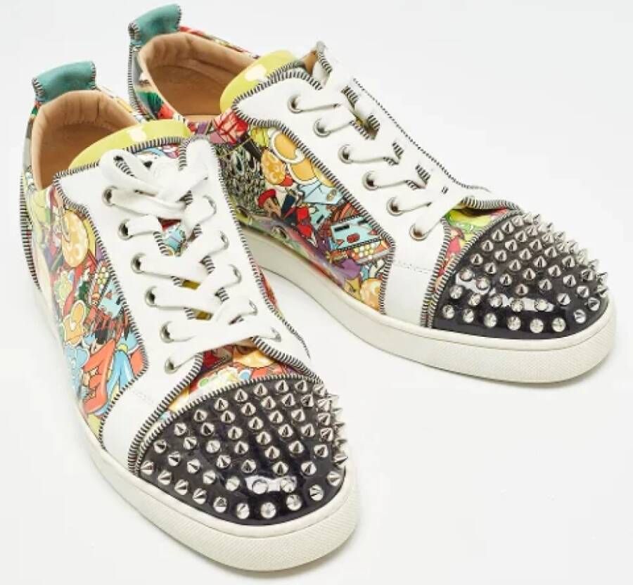 Christian Louboutin Pre-owned Leather sneakers Multicolor Heren