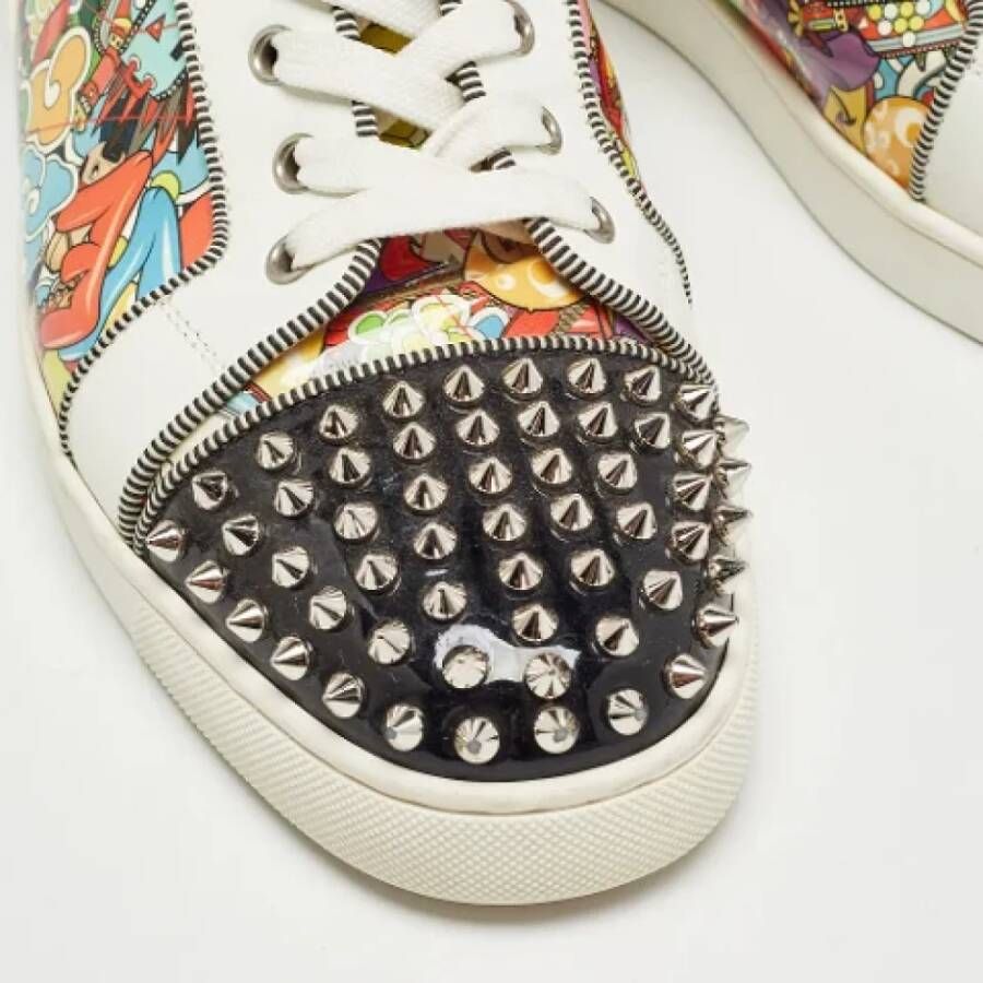 Christian Louboutin Pre-owned Leather sneakers Multicolor Heren